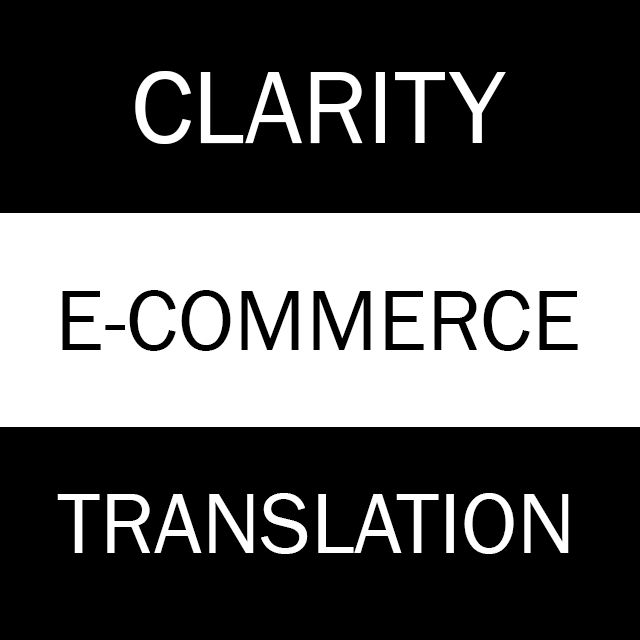 Clarity Ecommerce Translation